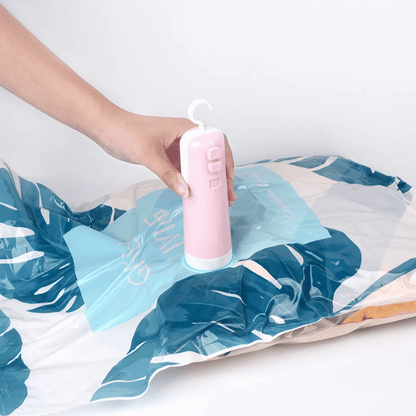 Mini Aspirateur Multi-Fonction™ Gonfleur, Découpeur & Collage Rechargeable