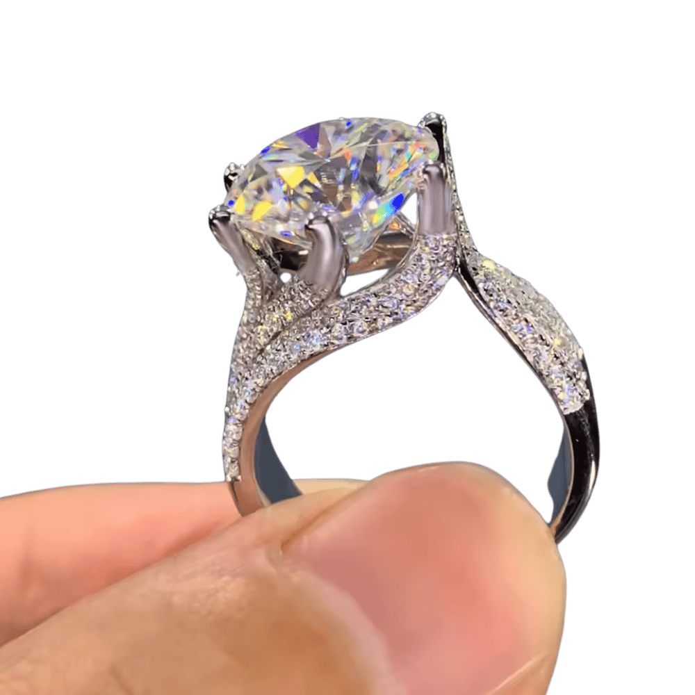 Bague Moissanite
