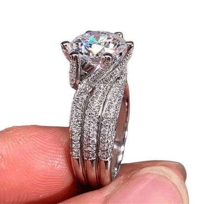 Bague Moissanite