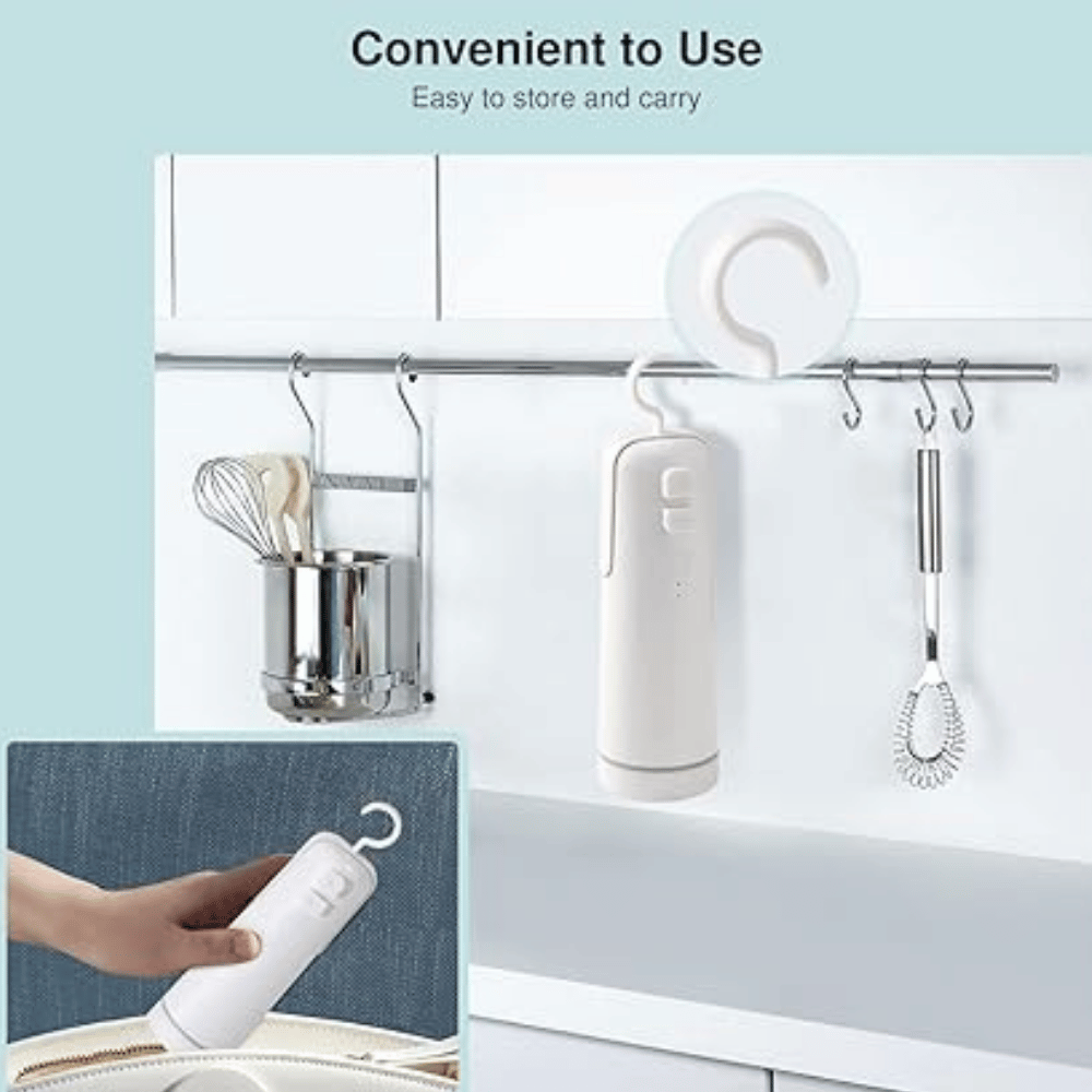 Mini Aspirateur Multi-Fonction™ Gonfleur, Découpeur & Collage Rechargeable